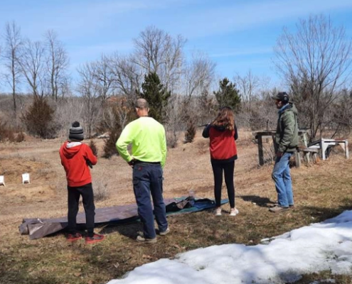 St. Joseph Rod & Gun Club Minnesota firearm safety certification field day.